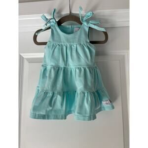 Love + Grow Mint Basics Dress EUC Size 6 months
